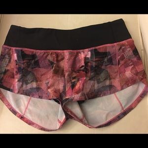 lululemon Size 2 Speed-Up Shorts
